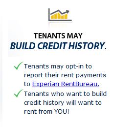 Report Rents to Credit Bureau